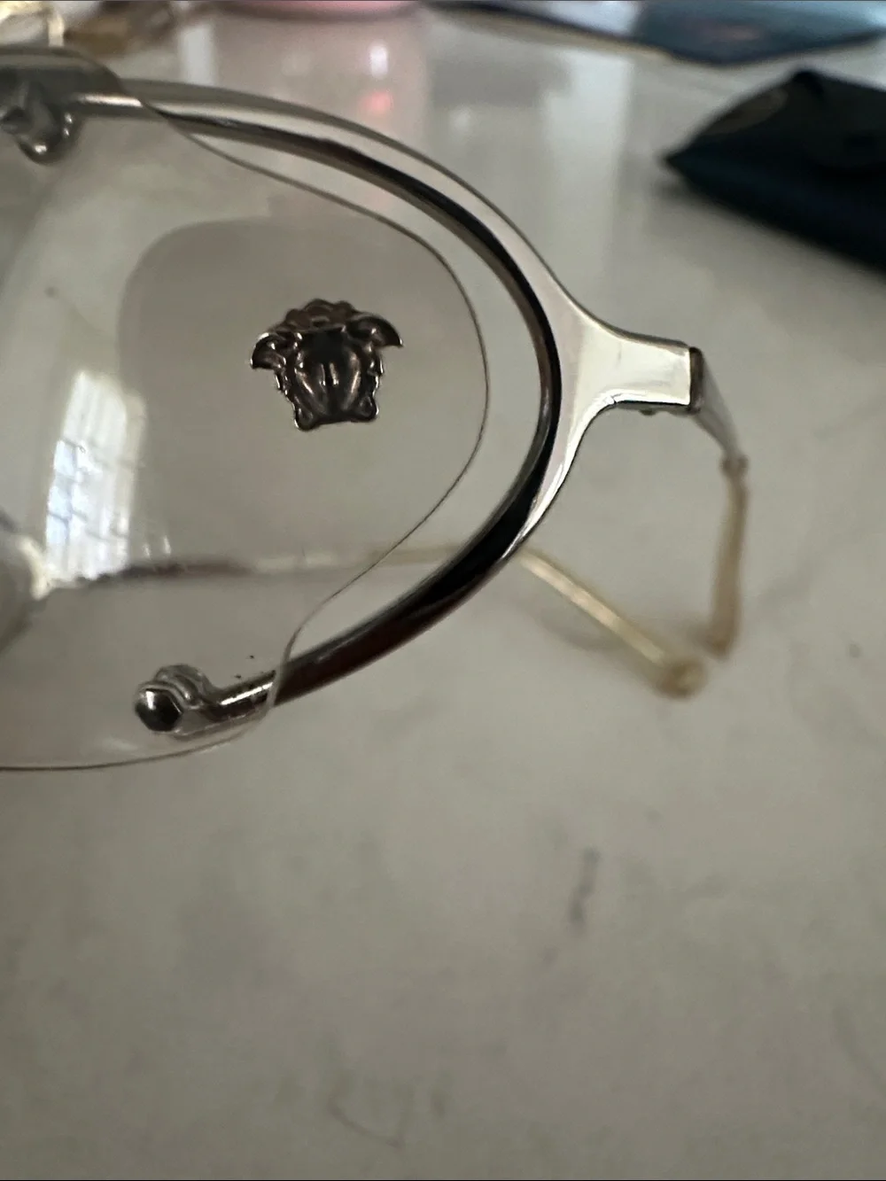 Versace classic rimless